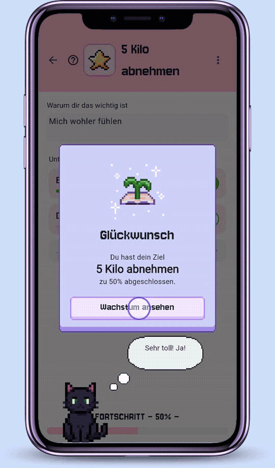 Mit jedem Meilenstein wächst dein Gartenbereich.
